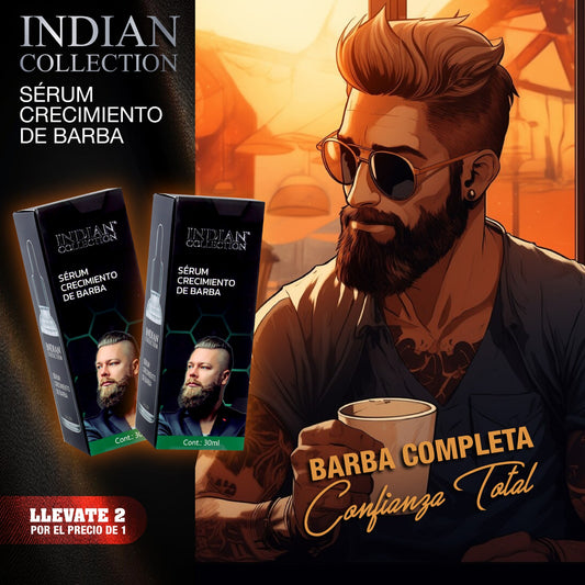 COMBO 2X1  SERUM DE BARBA INDIAN